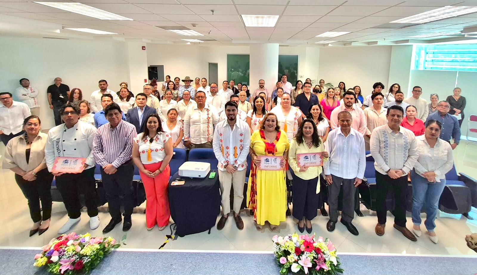 Presenta directora de la Facultad de Ciencias de la Nutrición y Alimentos de UNICACH, informe de su primer año de gestión
