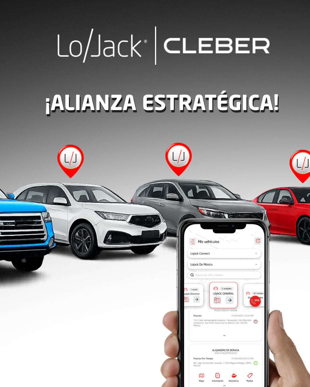 CLEBER y LoJack: alianza estratégica para fortalecer la protección vehicular en México