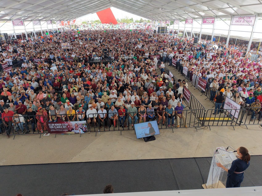 MÉXICO ES LIBRE, INDEPENDIENTE Y SOBERANO, NOS TOCA A TODAS Y A TODOS DEFENDER A LA PATRIA: PRESIDENTA CLAUDIA SHEINBAUM DESDE CD. JUÁREZ, CHIHUAHUA